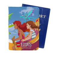 Onyourcases LEGO Elves Secrets of Elvendale Custom Passport Wallet Case With Credit Card Holder Awesome Personalized PU Leather Travel Trip Vacation Top Baggage Cover