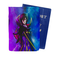Onyourcases Lelouch Lamperouge Code Geass Custom Passport Wallet Case With Credit Card Holder Awesome Personalized PU Leather Travel Trip Vacation Top Baggage Cover