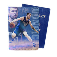Onyourcases Luka Doncic Dallas Mavericks Custom Passport Wallet Case With Credit Card Holder Awesome Personalized PU Leather Travel Trip Vacation Top Baggage Cover