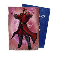 Onyourcases M Bison Street Fighter Custom Passport Wallet Case With Credit Card Holder Awesome Personalized PU Leather Travel Trip Vacation Top Baggage Cover