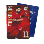 Onyourcases Mohamed Salah Liverpool FC Custom Passport Wallet Case With Credit Card Holder Awesome Personalized PU Leather Travel Trip Vacation Top Baggage Cover