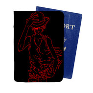 Onyourcases Monkey D Luffy One Piece Custom Passport Wallet Case With Credit Card Holder Awesome Personalized PU Leather Travel Trip Vacation Top Baggage Cover