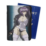 Onyourcases Motoko Kusanagi Ghost in the Shell Custom Passport Wallet Case With Credit Card Holder Awesome Personalized PU Leather Travel Trip Vacation Top Baggage Cover