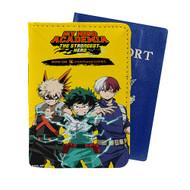 Onyourcases My Hero Academia The Strongest Hero Custom Passport Wallet Case With Credit Card Holder Awesome Personalized PU Leather Travel Trip Vacation Top Baggage Cover