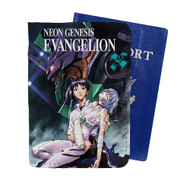 Onyourcases Neon Genesis Evangelion Custom Passport Wallet Case With Credit Card Holder Awesome Personalized PU Leather Travel Trip Vacation Top Baggage Cover