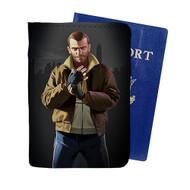 Onyourcases Niko Bellic Grand Theft Auto Custom Passport Wallet Case With Credit Card Holder Awesome Personalized PU Leather Travel Trip Vacation Top Baggage Cover
