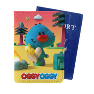 Onyourcases Oggy Oggy Custom Passport Wallet Case With Credit Card Holder Awesome Personalized PU Leather Travel Trip Vacation Top Baggage Cover