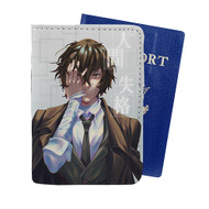 Onyourcases Osamu Dazai Bungo Stray Dogs Custom Passport Wallet Case With Credit Card Holder Awesome Personalized PU Leather Travel Trip Vacation Top Baggage Cover