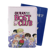 Onyourcases Ouran High School Host Club Custom Passport Wallet Case With Credit Card Holder Awesome Personalized PU Leather Travel Trip Vacation Top Baggage Cover