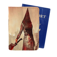 Onyourcases Pyramid Head Silent Hill Custom Passport Wallet Case With Credit Card Holder Awesome Personalized PU Leather Travel Trip Vacation Top Baggage Cover