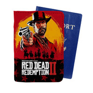 Onyourcases Red Dead Redemption 2 Game Custom Passport Wallet Case With Credit Card Holder Awesome Personalized PU Leather Travel Trip Vacation Top Baggage Cover