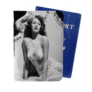 Onyourcases Rita Hayworth Glamour Custom Passport Wallet Case With Credit Card Holder Awesome Personalized PU Leather Travel Trip Vacation Top Baggage Cover