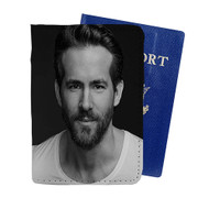 Onyourcases Ryan Reynolds Custom Passport Wallet Case With Credit Card Holder Awesome Personalized PU Leather Travel Trip Vacation Top Baggage Cover