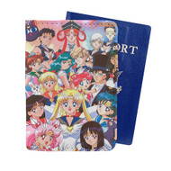 Onyourcases Sailor Moon Custom Passport Wallet Case With Credit Card Holder Awesome Personalized PU Leather Travel Trip Vacation Top Baggage Cover