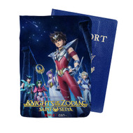 Onyourcases Saint Seiya Knights of the Zodiac Custom Passport Wallet Case With Credit Card Holder Awesome Personalized PU Leather Travel Trip Vacation Top Baggage Cover