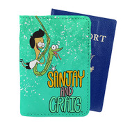 Onyourcases Sanjay and Craig Custom Passport Wallet Case With Credit Card Holder Awesome Personalized PU Leather Travel Trip Vacation Top Baggage Cover