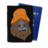 Onyourcases Sassy the Sasquatch The Big Lez Custom Passport Wallet Case With Credit Card Holder Awesome Personalized PU Leather Travel Trip Vacation Top Baggage Cover