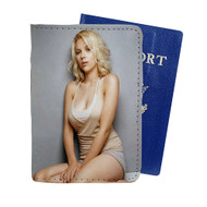 Onyourcases Scarlett Johansson Custom Passport Wallet Case With Credit Card Holder Awesome Personalized PU Leather Travel Trip Vacation Top Baggage Cover
