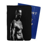 Onyourcases Scott Adkins Custom Passport Wallet Case With Credit Card Holder Awesome Personalized PU Leather Travel Trip Vacation Top Baggage Cover