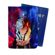 Onyourcases Shoto Todoroki My Hero Academia Custom Passport Wallet Case With Credit Card Holder Awesome Personalized PU Leather Travel Trip Vacation Top Baggage Cover
