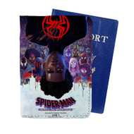 Onyourcases Spider Man Across the Spider Verse 2 Custom Passport Wallet Case With Credit Card Holder Awesome Personalized PU Leather Travel Trip Vacation Top Baggage Cover