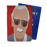 Onyourcases Stan Lee Documentary 2023 Custom Passport Wallet Case With Credit Card Holder Awesome Personalized PU Leather Travel Trip Vacation Top Baggage Cover