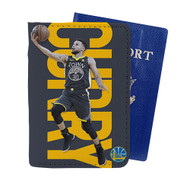 Onyourcases Stephen Curry Golden State Warriors Custom Passport Wallet Case With Credit Card Holder Awesome Personalized PU Leather Travel Trip Vacation Top Baggage Cover
