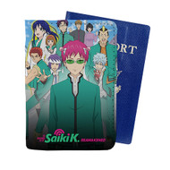 Onyourcases The Disastrous Life of Saiki K Custom Passport Wallet Case With Credit Card Holder Awesome Personalized PU Leather Travel Trip Vacation Top Baggage Cover