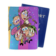 Onyourcases The Fairly Odd Parents Custom Passport Wallet Case With Credit Card Holder Awesome Personalized PU Leather Travel Trip Vacation Top Baggage Cover