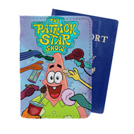 Onyourcases The Patrick Star Show Custom Passport Wallet Case With Credit Card Holder Awesome Personalized PU Leather Travel Trip Vacation Top Baggage Cover