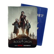 Onyourcases The Witcher Blood Origin Netflix Custom Passport Wallet Case With Credit Card Holder Awesome Personalized PU Leather Travel Trip Vacation Top Baggage Cover