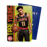 Onyourcases Trae Young Atlanta Hawks Custom Passport Wallet Case With Credit Card Holder Awesome Personalized PU Leather Travel Trip Vacation Top Baggage Cover