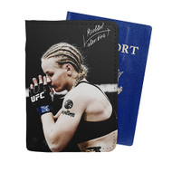 Onyourcases Valentina Shevchenko UFC Custom Passport Wallet Case With Credit Card Holder Awesome Personalized PU Leather Travel Trip Vacation Top Baggage Cover