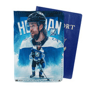 Onyourcases Victor Hedman Tampa Bay Lightning Custom Passport Wallet Case With Credit Card Holder Awesome Personalized PU Leather Travel Trip Vacation Top Baggage Cover