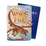 Onyourcases Wings of Fire Custom Passport Wallet Case With Credit Card Holder Awesome Personalized PU Leather Travel Trip Vacation Top Baggage Cover