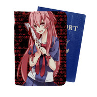 Onyourcases Yuno Gasai Future Diary Custom Passport Wallet Case With Credit Card Holder Awesome Personalized PU Leather Travel Trip Vacation Top Baggage Cover