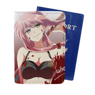 Onyourcases Yuno Gasai Sexy Custom Passport Wallet Case With Credit Card Holder Awesome Personalized PU Leather Travel Trip Vacation Top Baggage Cover