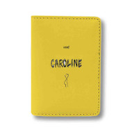 Onyourcases Amine Caroline Custom Passport Wallet Case With Credit Card Holder Awesome Personalized PU Leather Travel Trip Vacation Baggage Top Cover