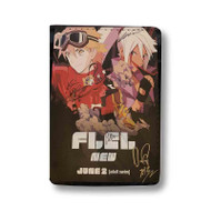 Onyourcases FLCL Anime Custom Passport Wallet Case With Credit Card Holder Awesome Personalized PU Leather Travel Trip Vacation Baggage Top Cover