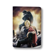 Onyourcases Full Metal Alchemist Custom Passport Wallet Case With Credit Card Holder Awesome Personalized PU Leather Travel Trip Vacation Baggage Top Cover