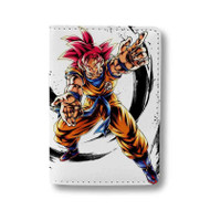 Onyourcases Goku Super Saiyan Blue Dragon Ball Super Custom Passport Wallet Case With Credit Card Holder Awesome Personalized PU Leather Travel Trip Vacation Baggage Top Cover