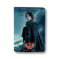 Onyourcases Jyn Erso Star Rogue One A Star Wars Story Custom Passport Wallet Case With Credit Card Holder Awesome Personalized PU Leather Travel Trip Vacation Baggage Top Cover