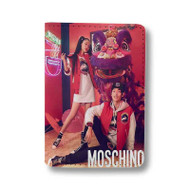 Onyourcases Moschino Custom Passport Wallet Case With Credit Card Holder Awesome Personalized PU Leather Travel Trip Vacation Baggage Top Cover