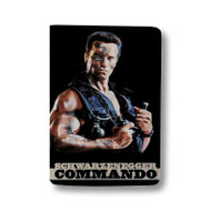Onyourcases Schwarzenegger Commando Custom Passport Wallet Case With Credit Card Holder Awesome Personalized PU Leather Travel Trip Vacation Baggage Top Cover