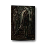 Onyourcases The Walking Dead Michonne Custom Passport Wallet Case With Credit Card Holder Awesome Personalized PU Leather Travel Trip Vacation Baggage Top Cover