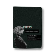 Onyourcases Aesthetic Tokyo Ghoul Quotes Custom Passport Wallet Top Case With Credit Card Holder Awesome Personalized PU Leather Travel Trip Vacation Baggage Cover