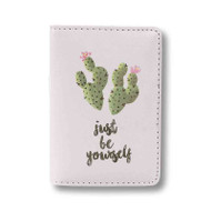 Onyourcases Aesthetic Watercolor Cactus Quotes Backgrounds Custom Passport Wallet Top Case With Credit Card Holder Awesome Personalized PU Leather Travel Trip Vacation Baggage Cover
