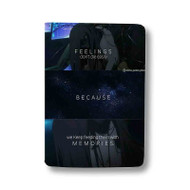 Onyourcases Anime Touching Quotes Custom Passport Wallet Top Case With Credit Card Holder Awesome Personalized PU Leather Travel Trip Vacation Baggage Cover