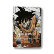 Onyourcases Anime Training Quotes Custom Passport Wallet Top Case With Credit Card Holder Awesome Personalized PU Leather Travel Trip Vacation Baggage Cover