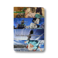 Onyourcases Anime Transformation Quotes Custom Passport Wallet Top Case With Credit Card Holder Awesome Personalized PU Leather Travel Trip Vacation Baggage Cover